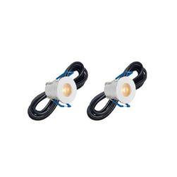 HL LED Zusätzlicher-Set | 2 Einbaustrahler Aluminium