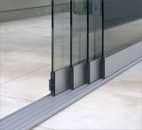 Profiline Glasschiebewand aluminium (3,0 M - 4 spurig)